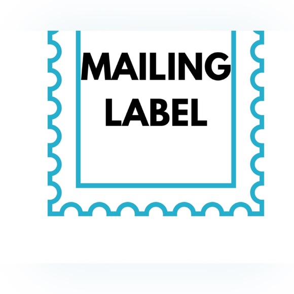 Accessories - $10 MAILING LABEL FOR large EXTRA POSTAGE
